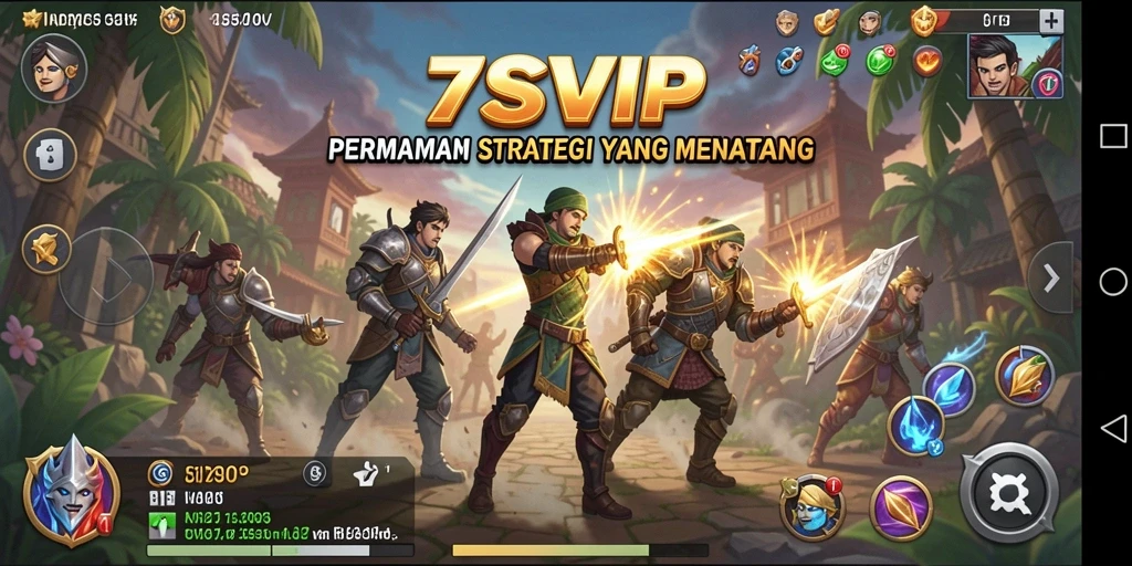 Tampilan menarik dari gameplay 7SVIP yang penuh strategi.