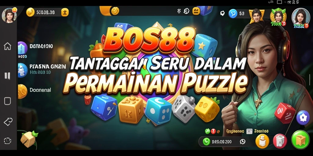 Tampilan gameplay menantang dalam BOS88 dengan berbagai puzzle menarik.