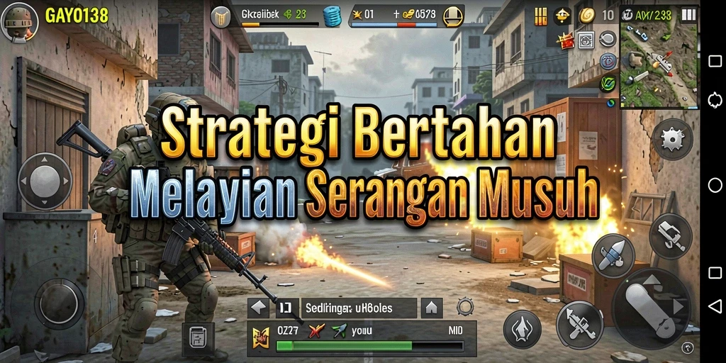 Gameplay seru di GAYO138 dengan strategi Tower Defense yang mendebarkan.