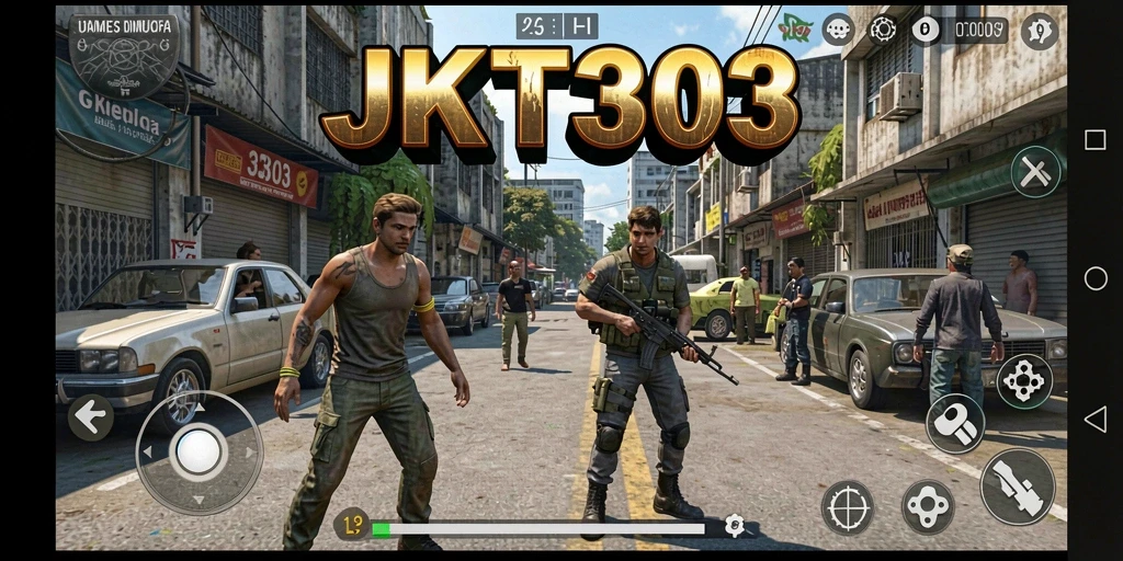 Tampilan menarik gameplay JKT303 dalam simulasi kehidupan.
