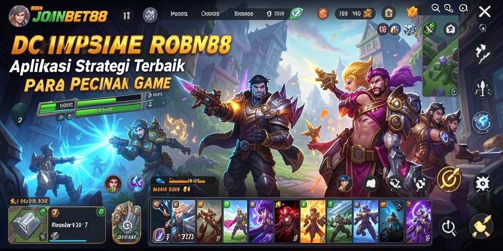 Screenshot gameplay dari JOINBET88 menampilkan aksi strategi yang mendebarkan.