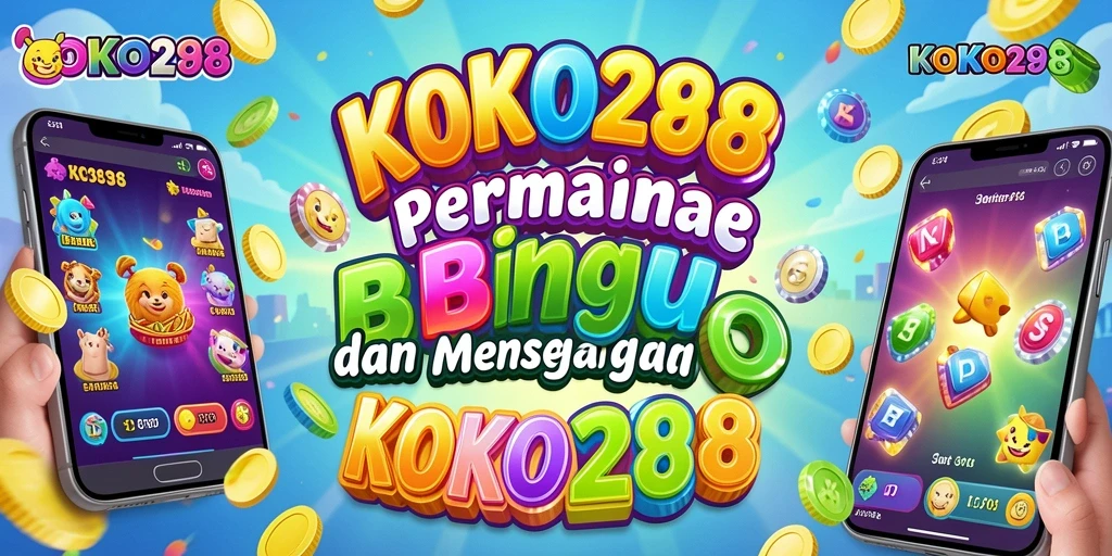 Tampilan gameplay KOKO288 yang menarik saat bermain Bingo.