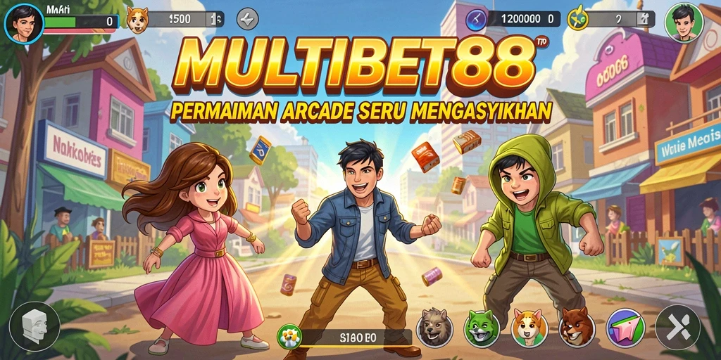 Tangkapan layar utama MULTIBET88 menampilkan aksi gameplay Arcade yang seru.