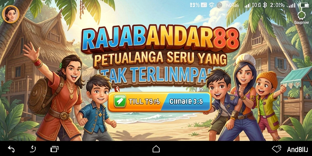 Screenshot utama RAJABANDAR88 menampilkan gameplay petualangan yang mendebarkan.