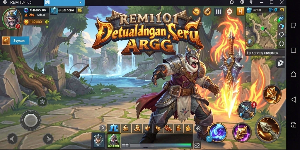 Tampilan gameplay REMI101 yang menegangkan dan penuh aksi.