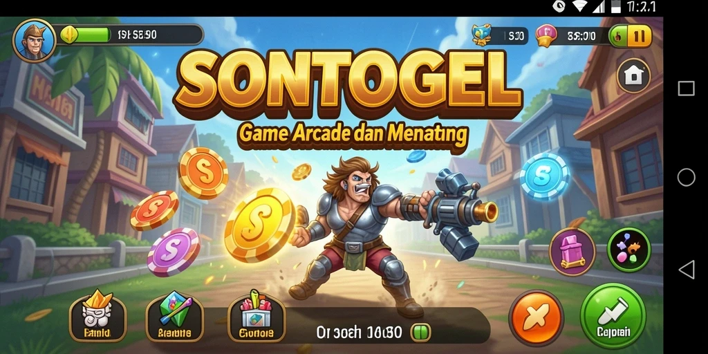 Tampilan gameplay menarik dari SONTOGEL yang penuh tantangan.