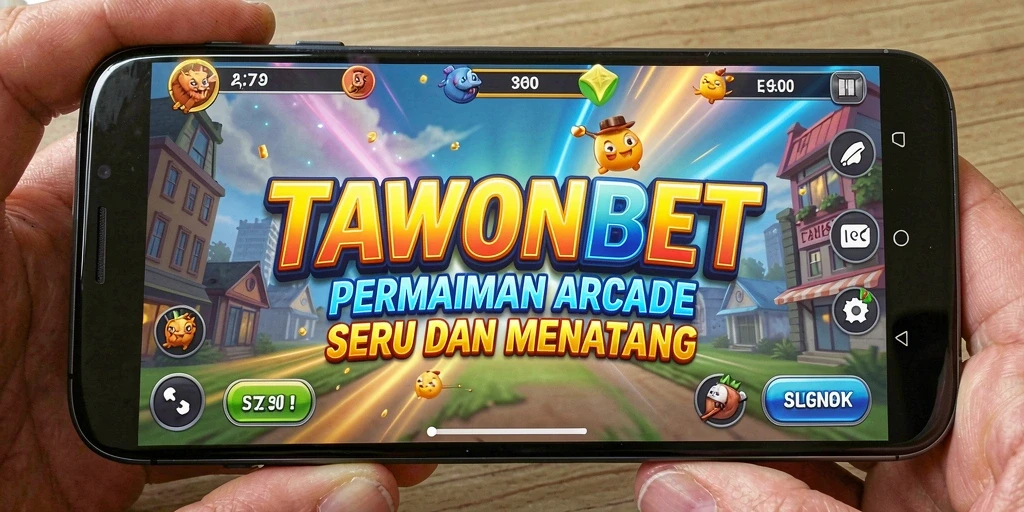 Tampilan gameplay seru TAWONBET yang penuh aksi.