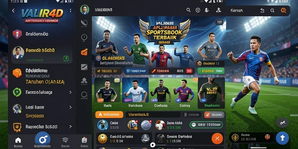 Tampilan gameplay apik dari aplikasi Sportsbook VALIR4D.